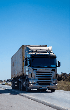 GWIC logistics fleet on the road